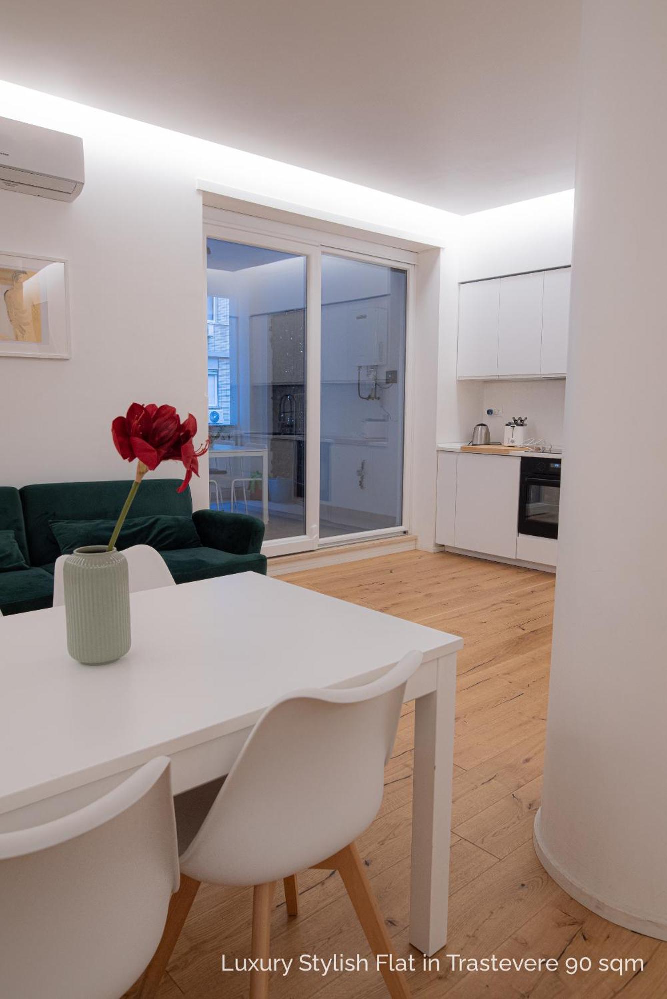 La Dolce Vita - Luxury Stylish Flats In Trastevere 70-90Sqm Róma Kültér fotó