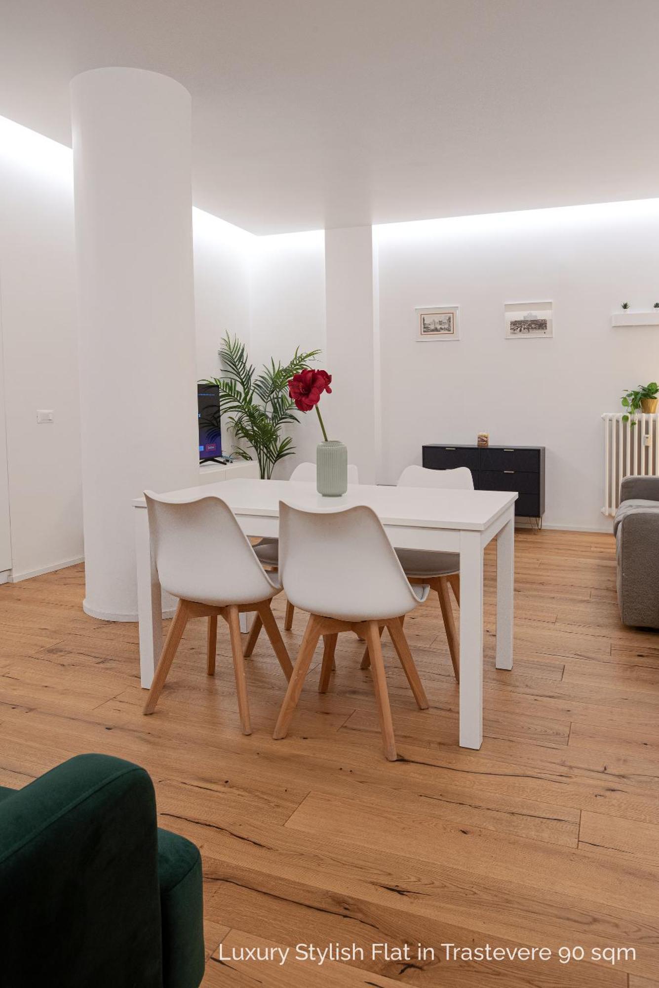 La Dolce Vita - Luxury Stylish Flats In Trastevere 70-90Sqm Róma Kültér fotó