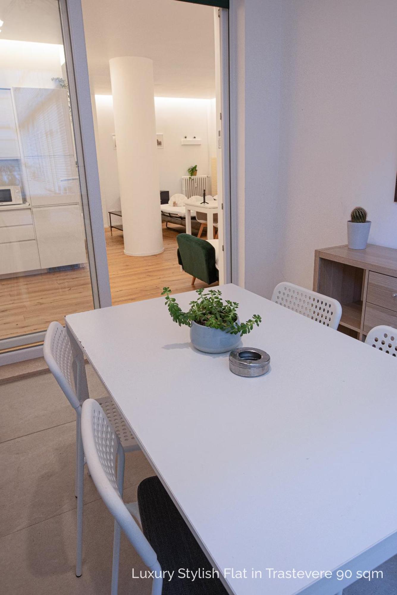 La Dolce Vita - Luxury Stylish Flats In Trastevere 70-90Sqm Róma Kültér fotó