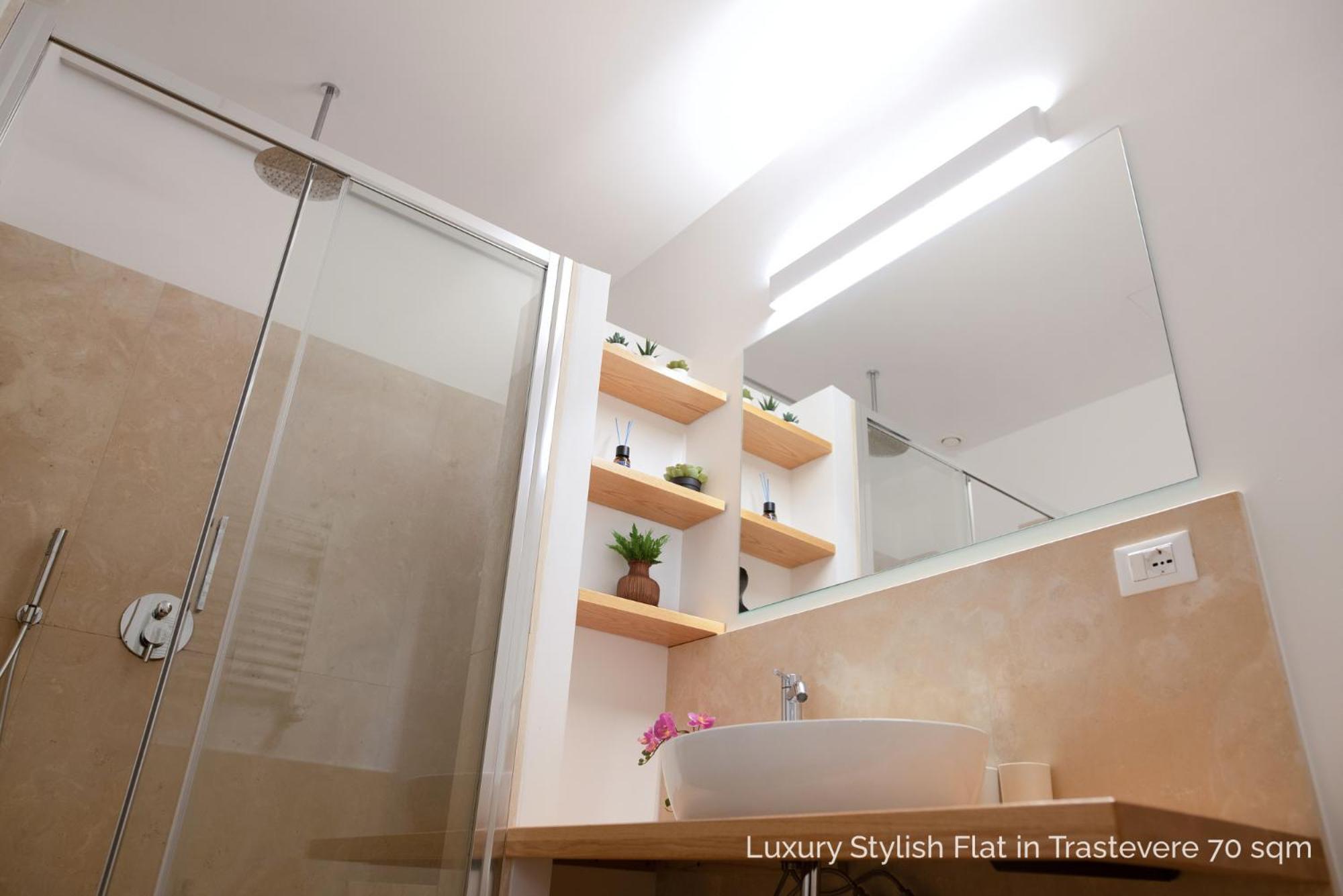 La Dolce Vita - Luxury Stylish Flats In Trastevere 70-90Sqm Róma Kültér fotó