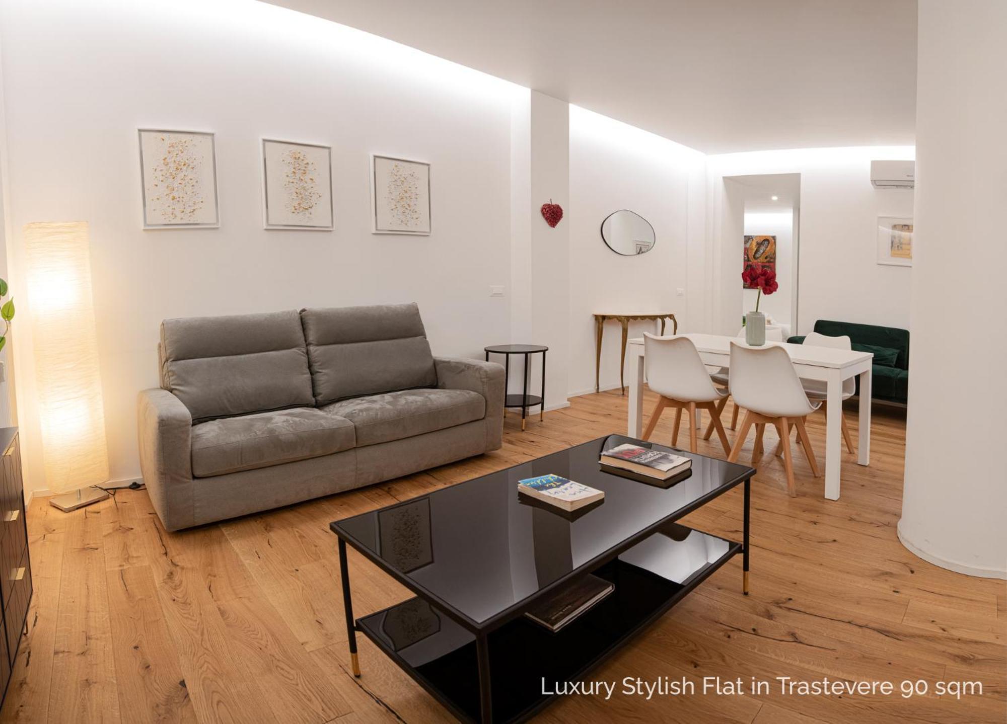 La Dolce Vita - Luxury Stylish Flats In Trastevere 70-90Sqm Róma Kültér fotó