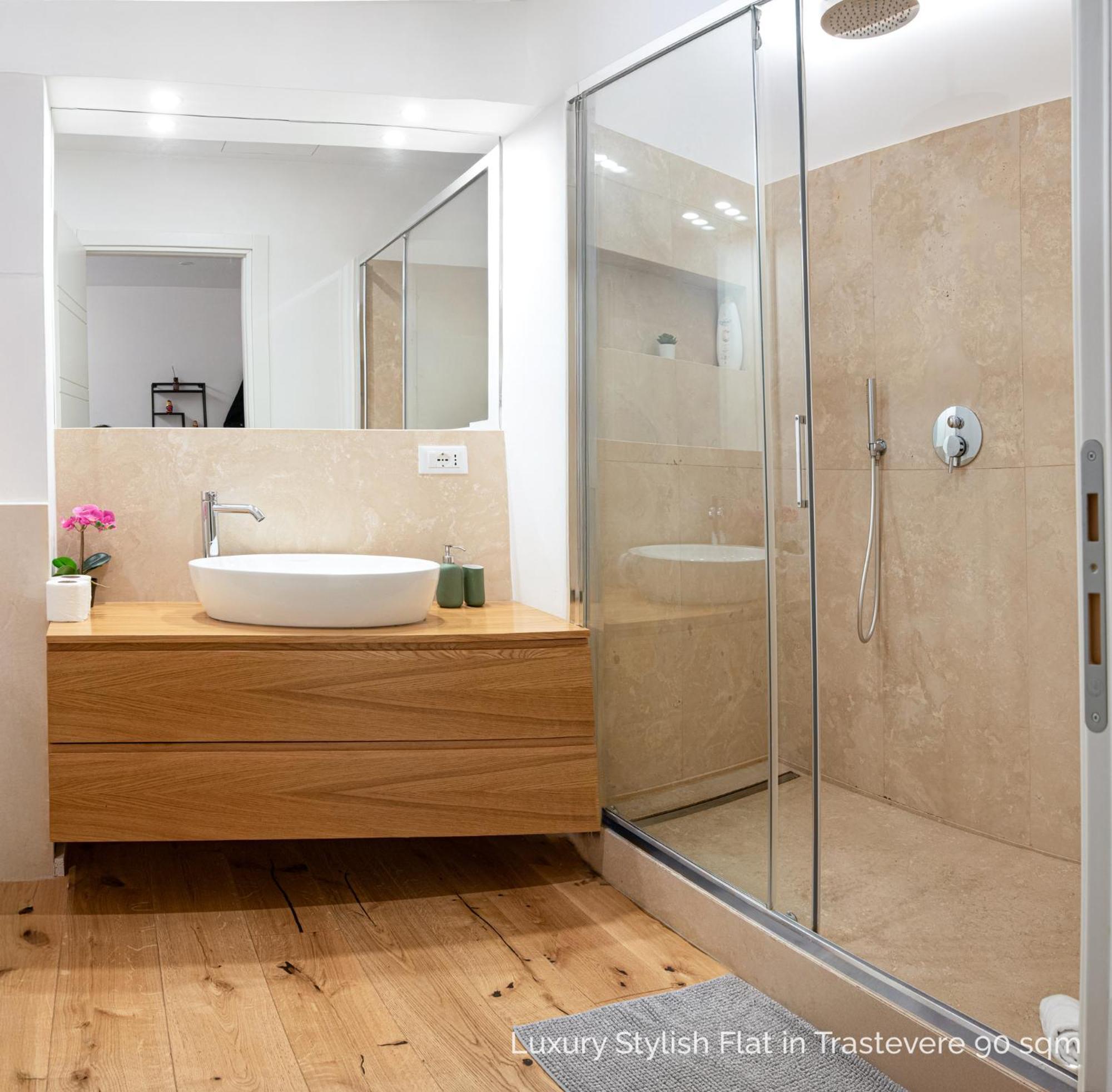 La Dolce Vita - Luxury Stylish Flats In Trastevere 70-90Sqm Róma Kültér fotó