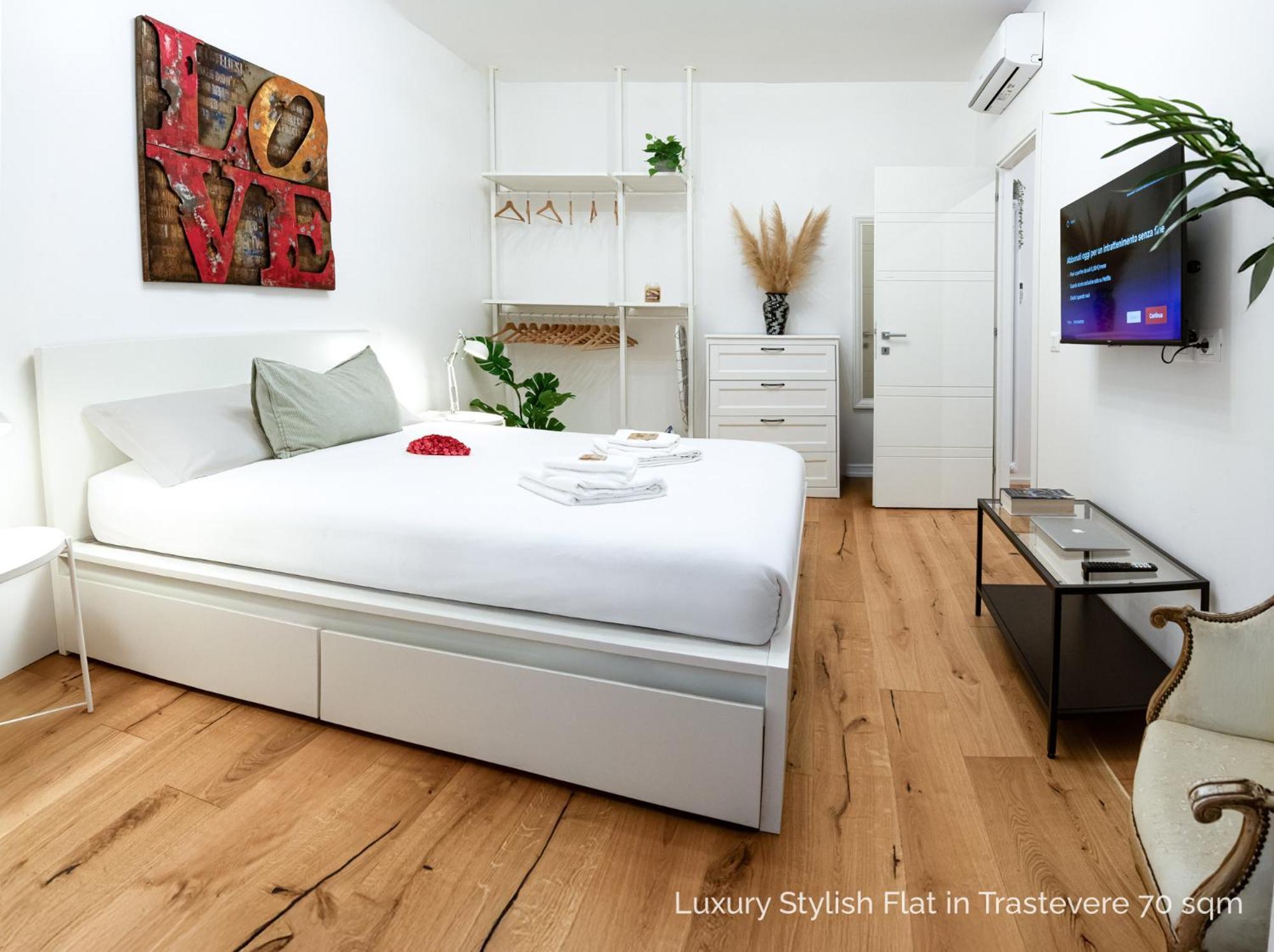 La Dolce Vita - Luxury Stylish Flats In Trastevere 70-90Sqm Róma Kültér fotó