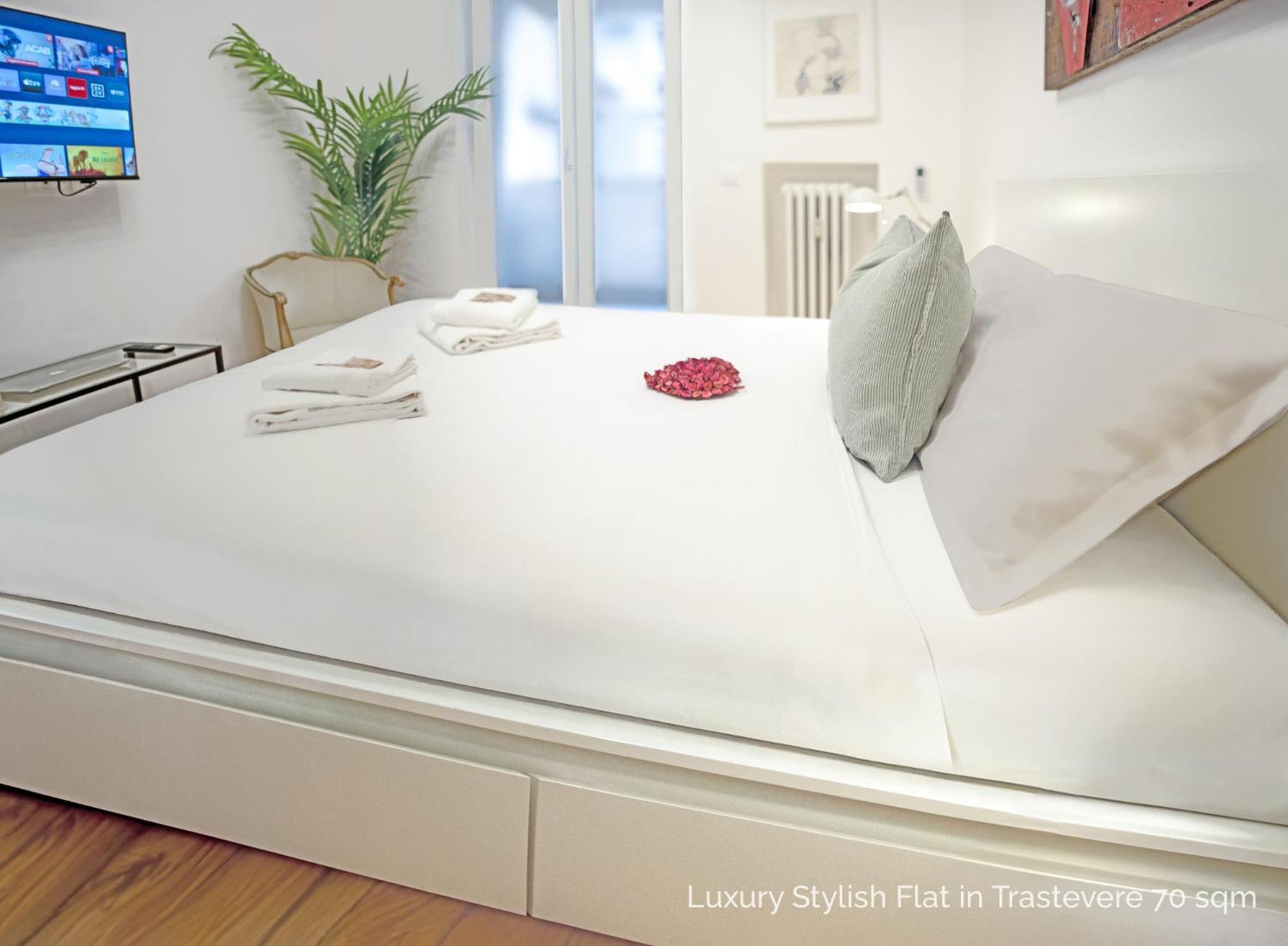 La Dolce Vita - Luxury Stylish Flats In Trastevere 70-90Sqm Róma Kültér fotó